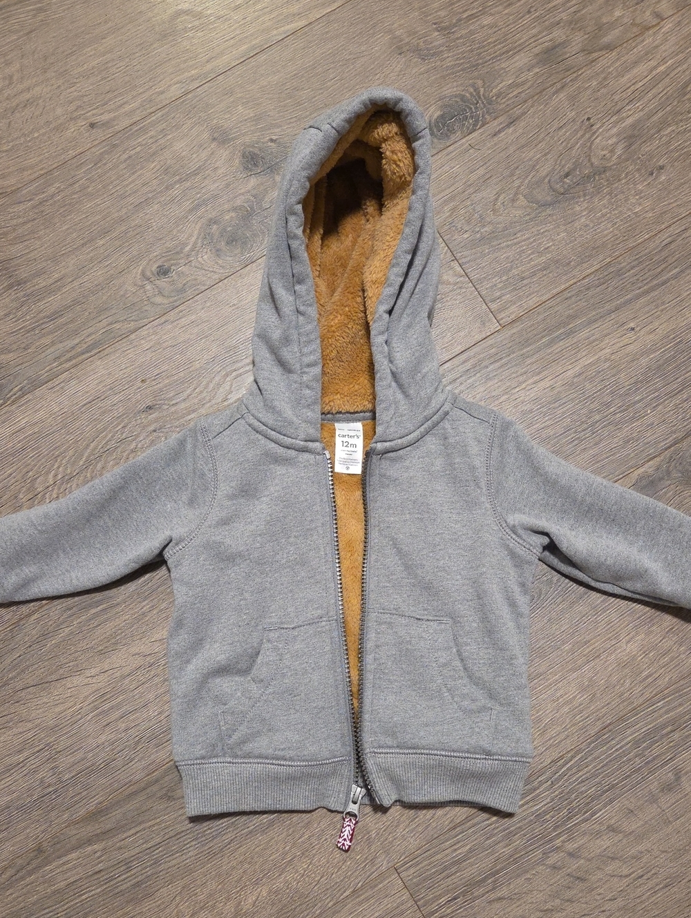 Carter's Toddler Fur Lined Zip Up Hoodie